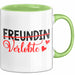 Verlobt Verlobung Verlobter Tasse Becher Geschenk Lustige Geschenkidee Spruch Verlobte Grün Trendation