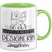 Designerin Geschenk Tasse So Gut Kann Nur Eine Designerin Aussehen Geschenkidee Geburtstag Weihnachten Lustig Grün Trendation