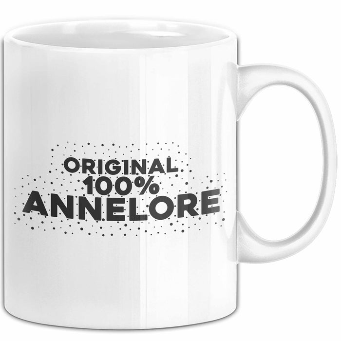 Annelore Tasse Original 100% Annelore Geschenk Weiß Trendation