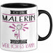 Malerin Tasse Geschenk Ich Bin Malerin Warum Weil Ich Es Kann Geschenkidee Geburtstag Trendation
