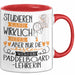 Paddelboard-Lehrerin Tasse Lustiges Geschenk Studieren Kann Wirklich Jeder Nur Die Besten Werden Paddelboard-Lehrerin Rot Trendation