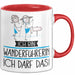 Geschenk für Wanderführerin Tasse Lustige Geschenkidee Geburtstag Ich Bin Wanderführerin Ich Darf Das Rot Trendation