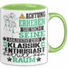 Klassik-Enthusiast Geschenk Tasse Lustiger Spruch Erheben Sie Sich Der Klassik-Enthusiast Betritt den Raum Grün Trendation