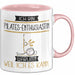 Pilates-Enthusiastin Tasse Geschenk Ich Bin Pilates-Enthusiastin Warum Weil Ich Es Kann Geschenkidee Geburtstag Rosa Trendation