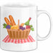 Picknick Fan Tasse Geschenkidee für Draußen Essen Liebhaber Weiß Trendation