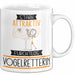Vogelretterin Tasse Geschenk Becher Stark Attraktiv Furchtlos Vogelretterin Lustige Geschenkidee Weiß Trendation