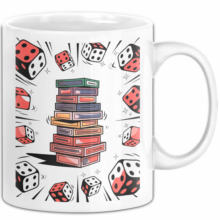 Brettspiel Fan Tasse Geschenk Lustige Geschenkidee Spruch Für Tischspiel Spieler Weiß Trendation