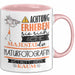 Naturfotografin Tasse Geschenk Lustiger Spruch Bitte Erheben Sie Sich Seine Majestät Die Naturfotografin Betritt Den Raum Rosa Trendation