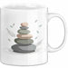 Meditationsfan Tasse Geschenkidee für Achtsamkeitssuchende Weiß Trendation