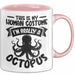 Oktopus Tasse Geschenk This Is My Human Custume Im Really A Octopus Becher Rosa Trendation