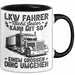 Lkw Fahrer Trucker Tasse Geschenk Lustige Geschenkidee Spruch Lkw Fahrer Nicht Jeder Kann Mit So Einem Grossen Ding Umgehen Trendation