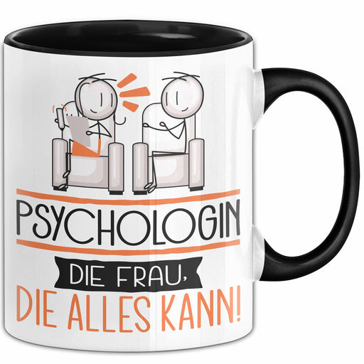 Psychologin Geschenk Tasse Becher Die Frau Die Allen Kann Geschenkidee für eine Psychologin Lustig Trendation