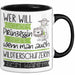 Wildtierschützerin Tasse Geschenk Spruch Wer Will Schon Prinzessin Sein Wenn Man Auch Wildtierschützerin Sein Kann Trendation