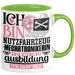 Nutzfahrzeugmechatronikerin Ausbildung Start Geschenk Tasse Ich Bin Nutzfahrzeugmechatronikerin In Der Ausbildung Ich Darf Das Kaffee-Becher Geschenkidee Grün Trendation