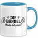 Bärbel Tasse Geschenk Die Bärbel Macht Dat Schon Geschenkidee Becher mit Name Blau Trendation