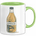 Kombucha Trinker Tasse Geschenkidee Darmgesundheit Liebhaber Grün Trendation