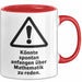 Mathematiklehrer Unterricht Tasse Geschenk Lustige Geschenkidee Spruch Könnte Spontan Anfangen Über Mathematik Zu Reden Rot Trendation