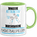Basketballspielerin Tasse Geschenk Becher Stark Attraktiv Furchtlos Basketballspielerin Lustige Geschenkidee Grün Trendation