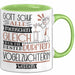 Vogelzüchterin Geschenk Becher Tasse Gott Schuf Alle Menschen Gleich Nur Die Besten Durfeten Vogelzüchterin Werden Geschenkidee Lustig Grün Trendation