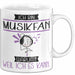 Musikfan Tasse Geschenk Ich Bin Musikfan Warum Weil Ich Es Kann Geschenkidee Geburtstag Weiß Trendation