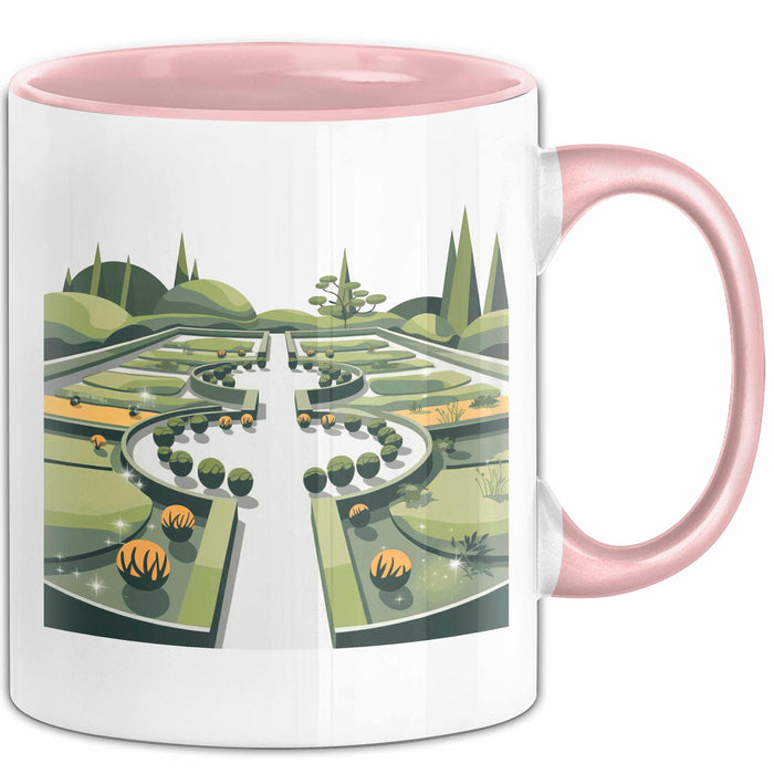 Landschaftsarchitekt Tasse Geschenk Lustige Geschenkidee Spruch Für Outdoor Designer Rosa Trendation