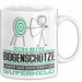 Bogenschütze Geschenk Tasse Ich Bin Bogenschütze Aber Sag Doch Einfach Superheld Lustige Geschenkdiee für Bogenschütze Kaffee-Becher Weiß Trendation