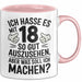 18 Geburtstag Teenager Tasse Geschenk Lustige Geschenkidee Spruch Ich Hasse Es Mit 18 So Gut Auszusehen Aber Was Soll Ich Machen Rosa Trendation