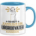 Urgroßvater Geschenk Tasse So Gut Kann Nur Ein Urgroßvater Aussehen Geschenkidee Kaffee-Becher Blau Trendation