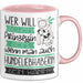 Hundeliebhaberin Tasse Geschenk Spruch Wer Will Schon Prinzessin Sein Wenn Man Auch Hundeliebhaberin Sein Kann Rosa Trendation