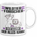 Wildtierforscher Tasse Geschenk für Wildtierforscher Der Mann Der Alles Kann Geschenkidee zum Geburtstag Weiß Trendation