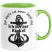 Kapitän Tasse Geschenk Der Käptn Hat Immer Recht Und Ich Bin Der Käptn Bootsführer Boot Besitzer Kaffee-Becher Grün Trendation