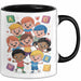 Kindergarten Lehrer Tasse Geschenk Lustige Geschenkidee Spruch Für Kleine Lernende Trendation