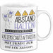 Katzenschutzaktivistin Tasse Geschenk Lustig Abstand Halten Hochleistungs-Katzenschutzaktivistin Mit Drang Zur Perfektion Bei Der Arbeit Weiß Trendation