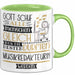 Musikredakteurin Geschenk Becher Tasse Gott Schuf Alle Menschen Gleich Nur Die Besten Durfeten Musikredakteurin Werden Geschenkidee Lustig Grün Trendation