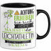 Leichtathletin Tasse Geschenk Lustiger Spruch Bitte Erheben Sie Sich Seine Majestät Die Leichtathletin Betritt Den Raum Schwarz Trendation