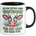 Fleischliebhaber Vegetarier Tasse Geschenk Lustige Geschenkidee Spruch Ich Bin Second Hand Vegetarier Schwarz Trendation
