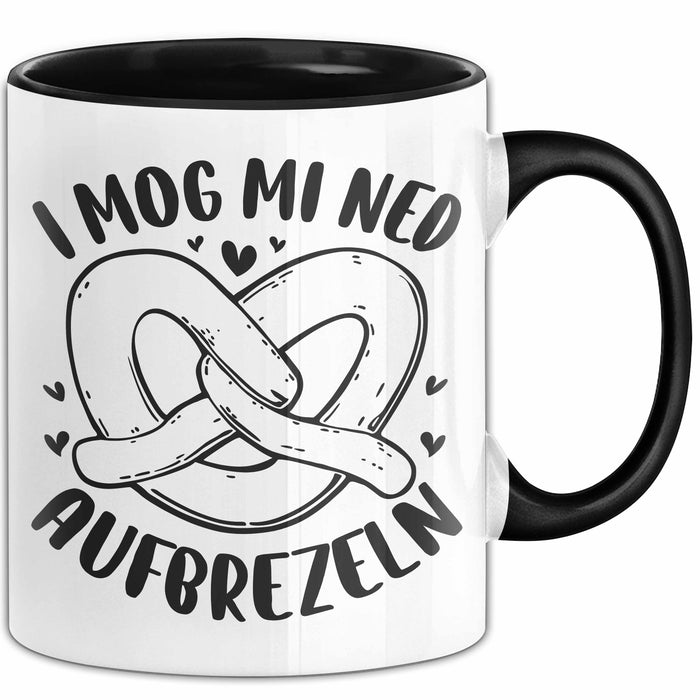 Oktober Tasse Geschenk I Mog Mi Ned Aufbrezeln Geschenkidee Becher Trendation