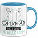 Opernfan Geschenk Tasse Becher Die Frau Die Allen Kann Geschenkidee für eine Opernfan Lustig Blau Trendation
