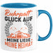 Ruhrpott Tasse Geschenk Glück Auf Meine Liebe Meine Heimat Essen Duisburg Bochum Dortmund Oberhausen Hagen Städte Tassen Blau Trendation