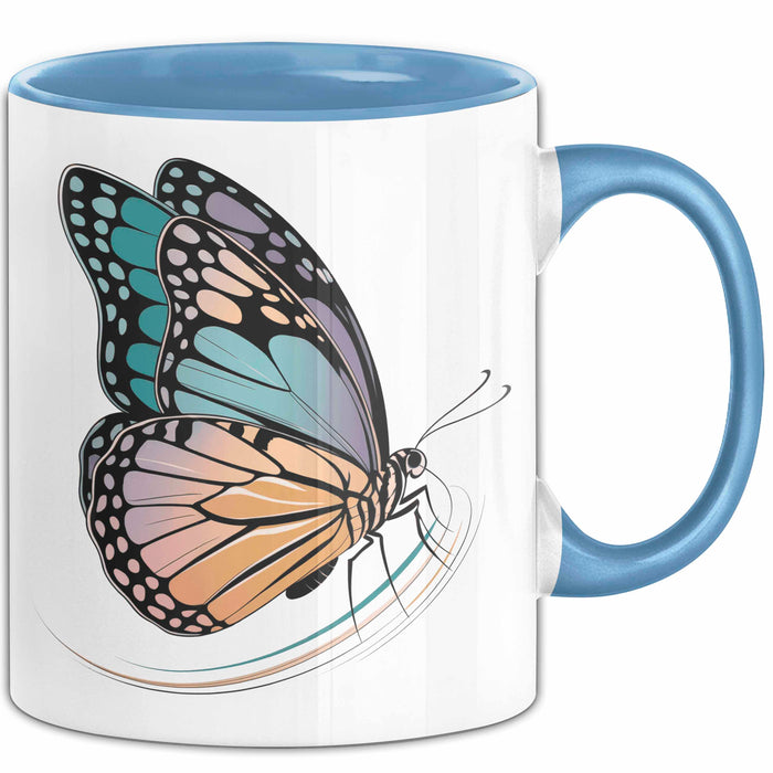 Lebensexperte Tasse Geschenkidee Persönlichkeitsentwickler Blau Trendation