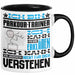 Parkour-Trainer Geschenk Kaffee-Tasse Geschenkidee für Parkour-Trainer Ich Bin Parkour-Trainer Ich Kann Es Dir Erklären Jedoch Nicht Für Dich Verstehen Spruch Lustig Schwarz Trendation