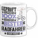 Radfahrer Geschenk Lustiger Spruch für Radfahrer Geschenkidee Bester Radfahrer Der Welt Weiß Trendation