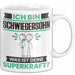 Schwiegersohn Tasse Geschenk für Schwiegersohn Geburtstag Lustiger Spruch Kaffee-Becher Was Ist Deine Superkraft Weiß Trendation