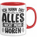 Humor Tasse Mit Spruch Geschenk Ich Kann Das Alles Nich Mehr Hören Büro Tasse Kollegin Kaffee-Becher Rot Trendation