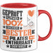 Pilates-Enthusiast Geschenk Lustiger Spruch für Pilates-Enthusiast Geschenkidee Bester Pilates-Enthusiast Der Welt Rot Trendation