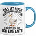 Ente Tier Tasse Geschenk Lustige Geschenkidee Spruch Das Ist Mein Menschen Kostüm Eigentlich Bin Ich Eine Ente Blau Trendation