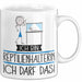 Geschenk für Reptilienhalterin Tasse Lustige Geschenkidee Geburtstag Ich Bin Reptilienhalterin Ich Darf Das Weiß Trendation