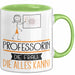 Professorin Geschenk Tasse Becher Die Frau Die Allen Kann Geschenkidee für eine Professorin Lustig Grün Trendation
