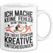 Tanzen Tänzer Tasse Geschenk Ich mache keine Fehler Geschenkidee Lustig Weiß Trendation