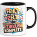 Bürokollege Tasse Geschenkidee Es Fehlt Nur Noch Das Zelt Trendation